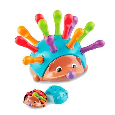 Juguete Montessori Erizo de Encaje (9 meses a mas)