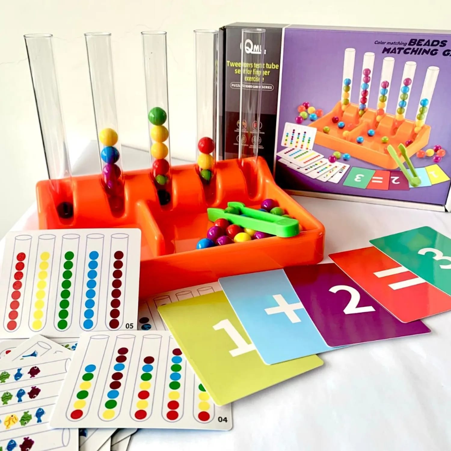 Juegos de Pinzas Montessori Arcoiris ( 3,4,5,6 años)