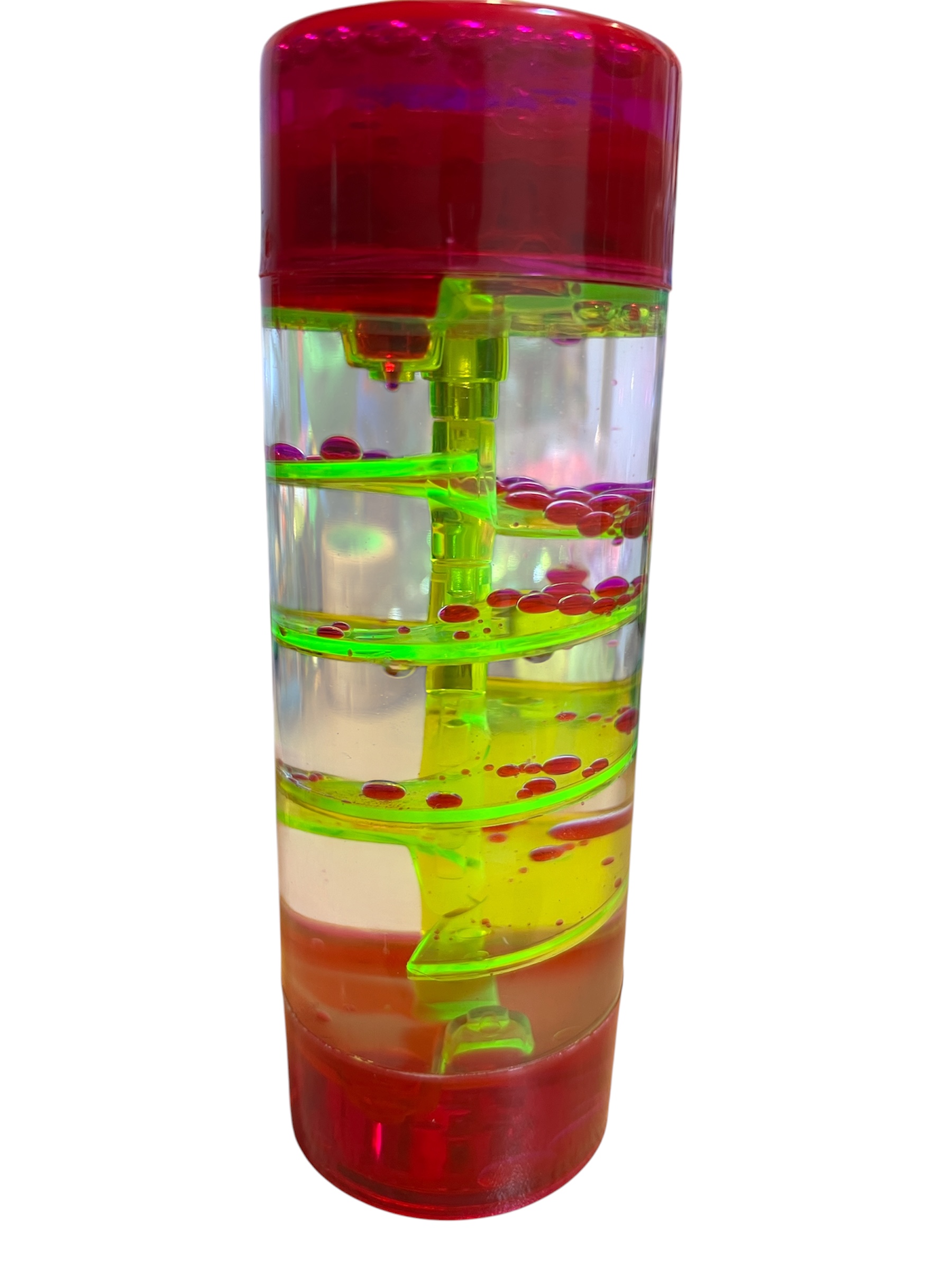 Botella de calma  espiral