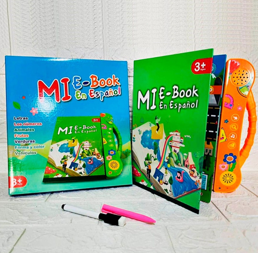 Libro interactivo ebook español (2 años a mas)