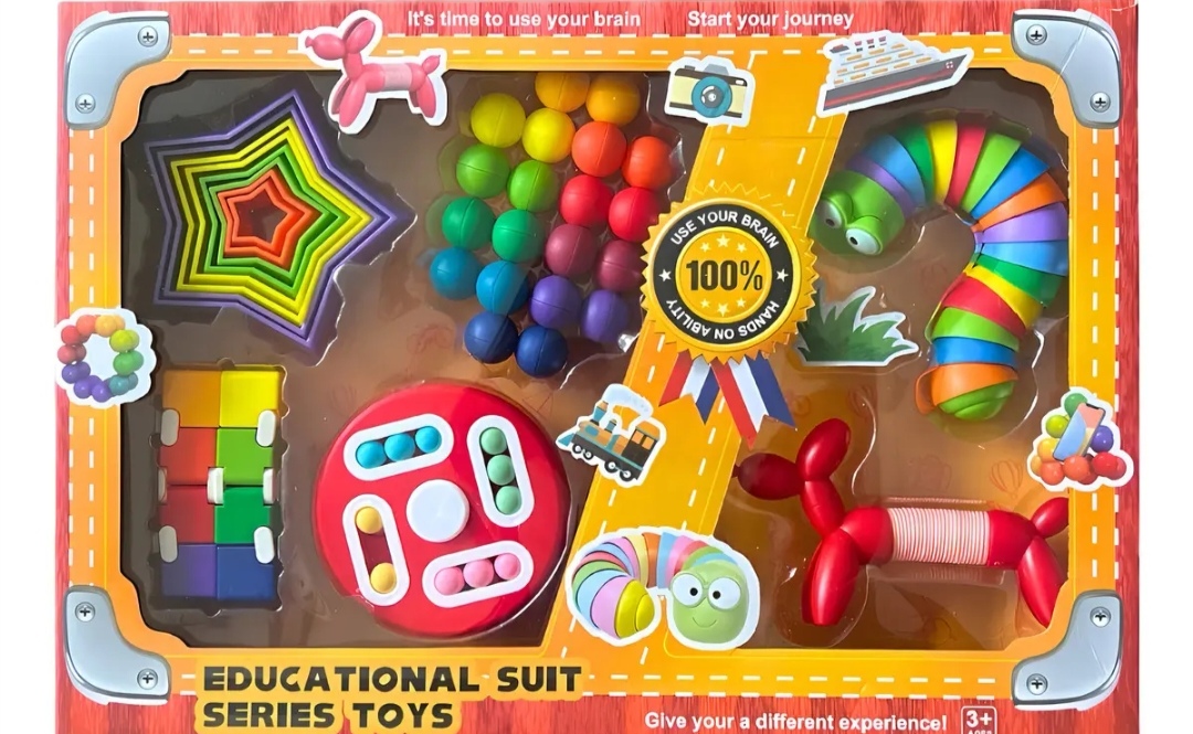 Kit sensorial de 6 jueguitos 