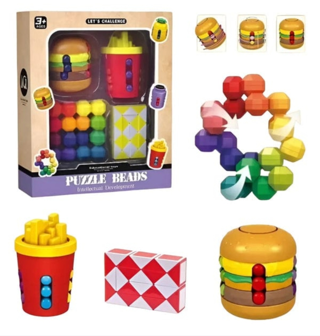 Kit sensorial de 4 jueguitos