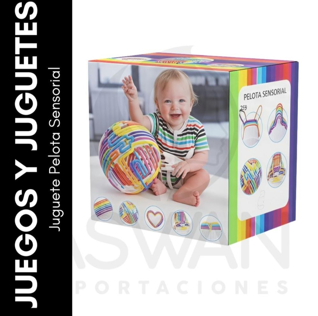 Pelota sensorial con ligas