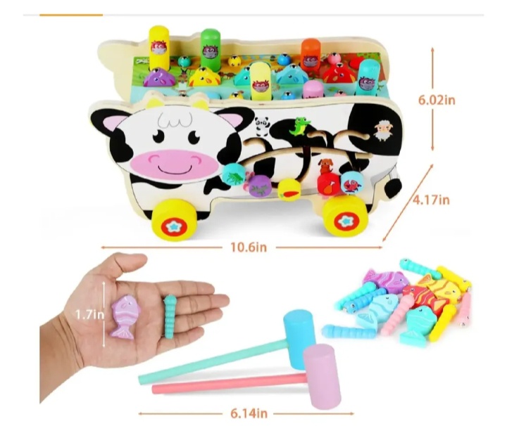 Vaca multifuncional 8 en 1