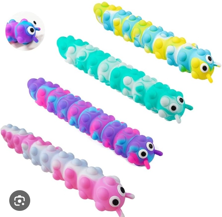 Gusano popit con luz