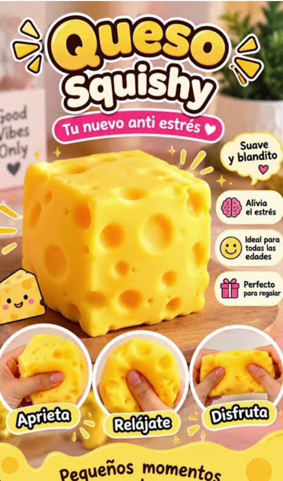 Squish queso espuma