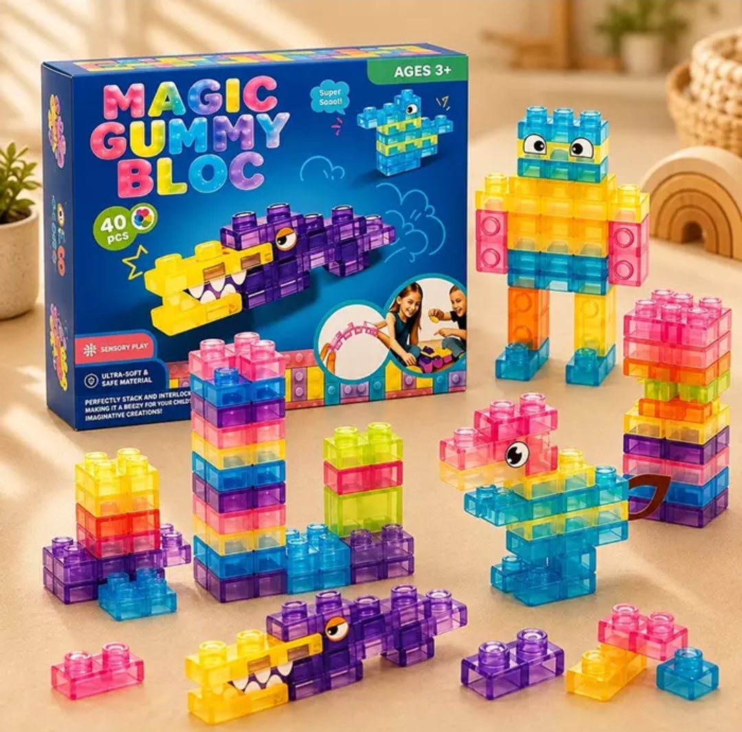Bloques sensorial Gummy bloc
