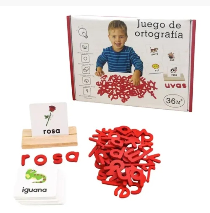 Juego de ortografía (3,4,5,6,7años)