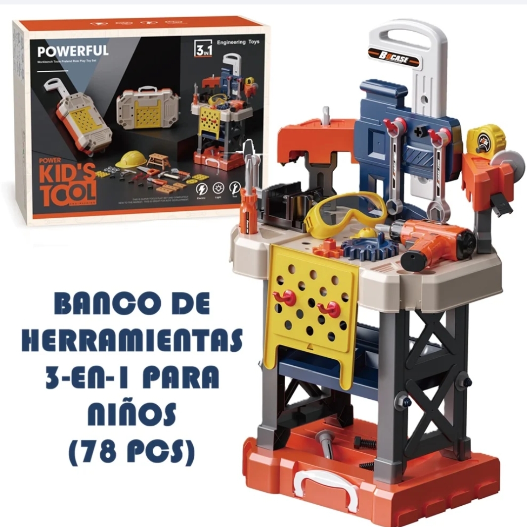Juego de herramientas 3 en 1