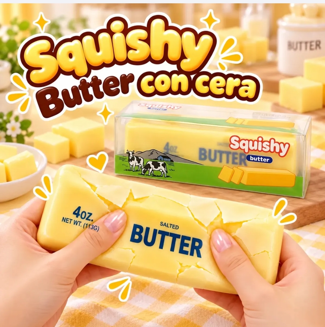 Squish butter con cera y aroma 13cm